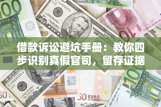 济南借款诉讼避坑手册：教你四步识别真假官司，留存证据不踩雷