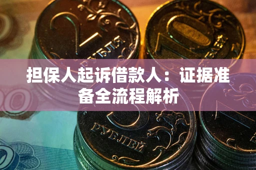 济南担保人起诉借款人：证据准备全流程解析