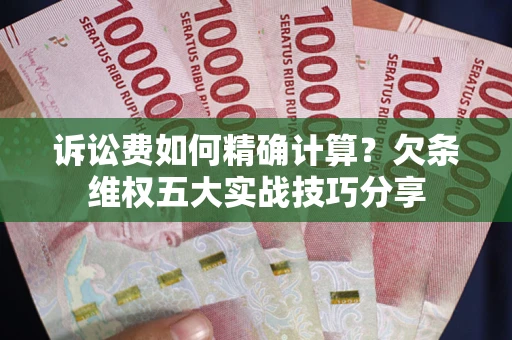 济南诉讼费如何精确计算？欠条维权五大实战技巧分享